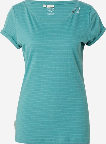 Ragwear T-Shirt 'FLLORAH' in Blau: predná strana