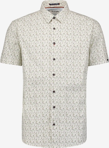 No Excess Button Up Shirt in White: front