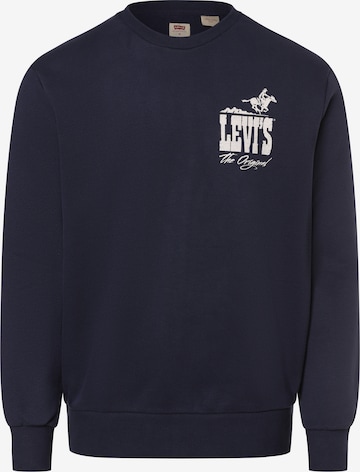 LEVI'S ® Sweatshirt in Blau: predná strana