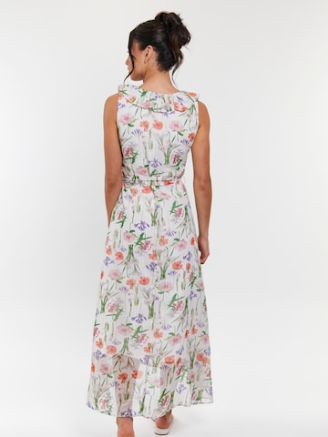 Robe South Beach en mélange de couleurs