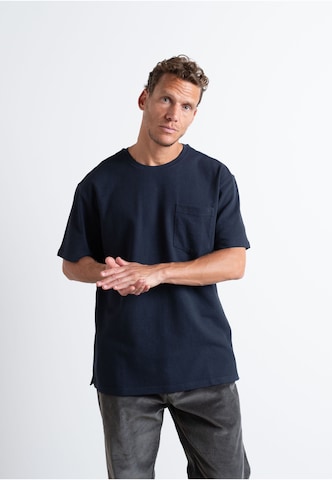 T-Shirt 'Calton' Clean Cut Copenhagen en bleu : devant
