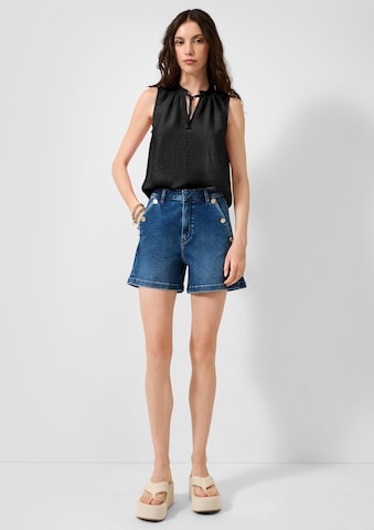 QS Bluse in Schwarz