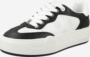 GUESS Sneaker 'SWOLE3' in Weiß: Vorderseite