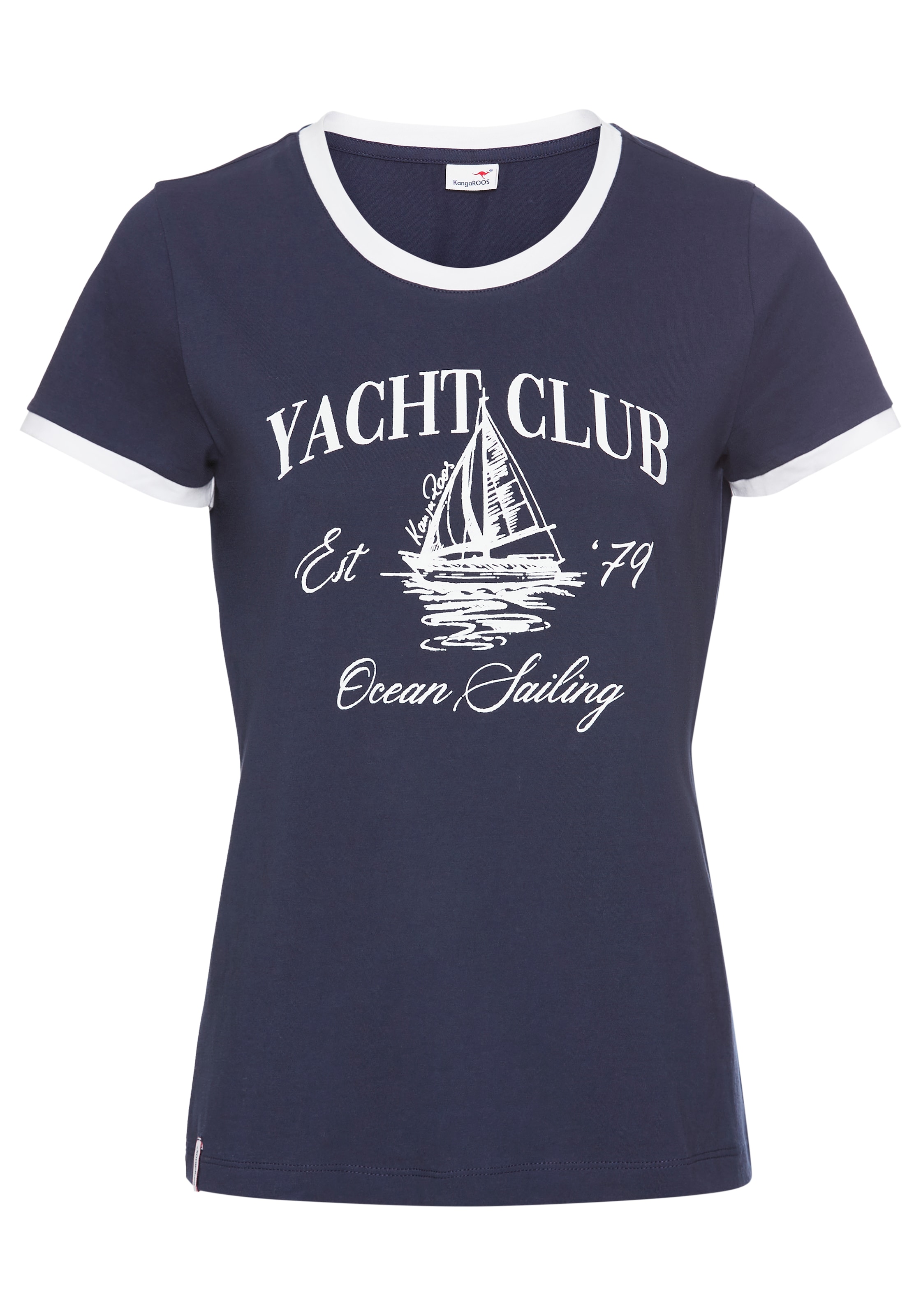 KangaROOS Shirt in Blue: front