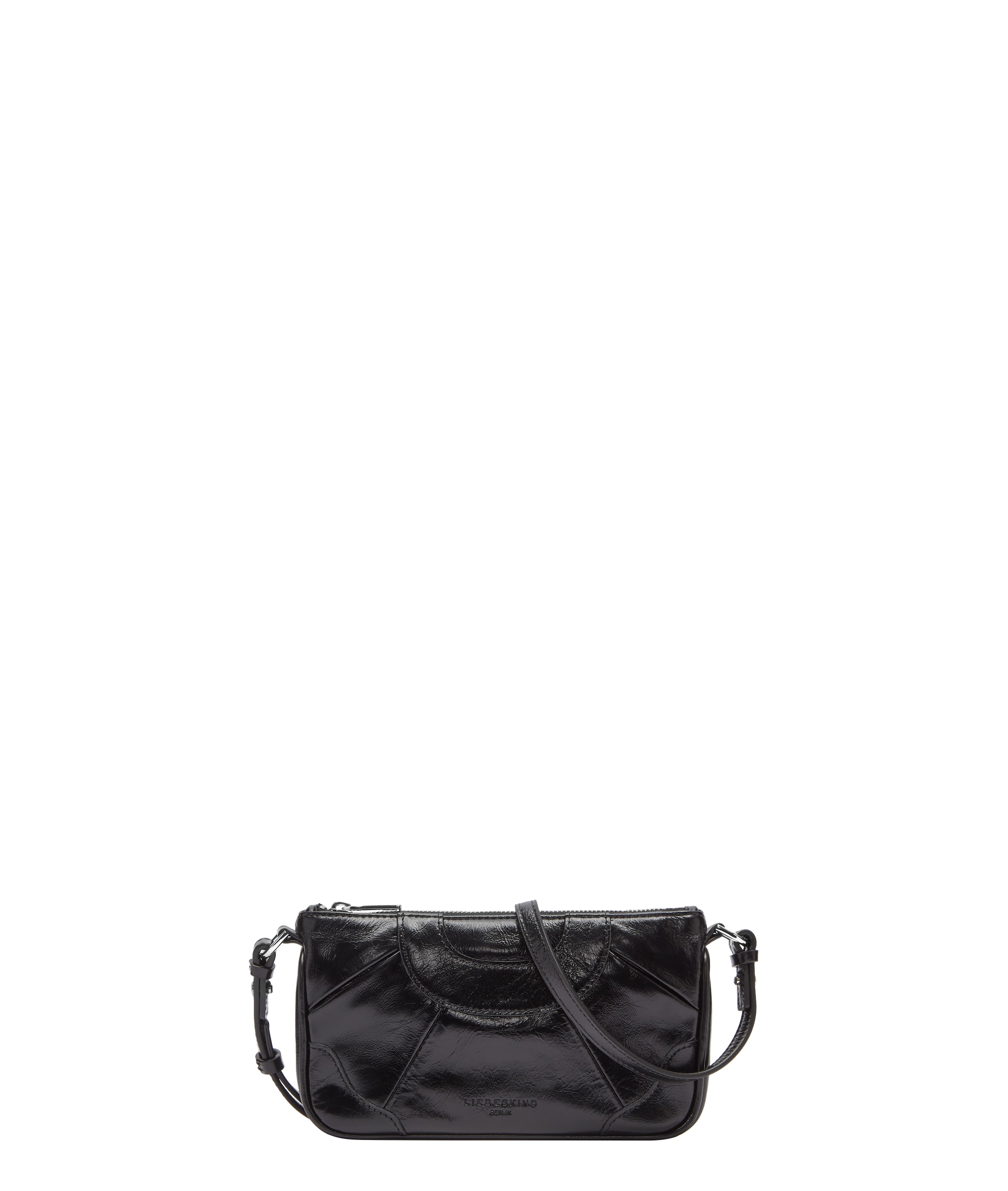 Liebeskind Berlin Crossbody Bag in Black: front