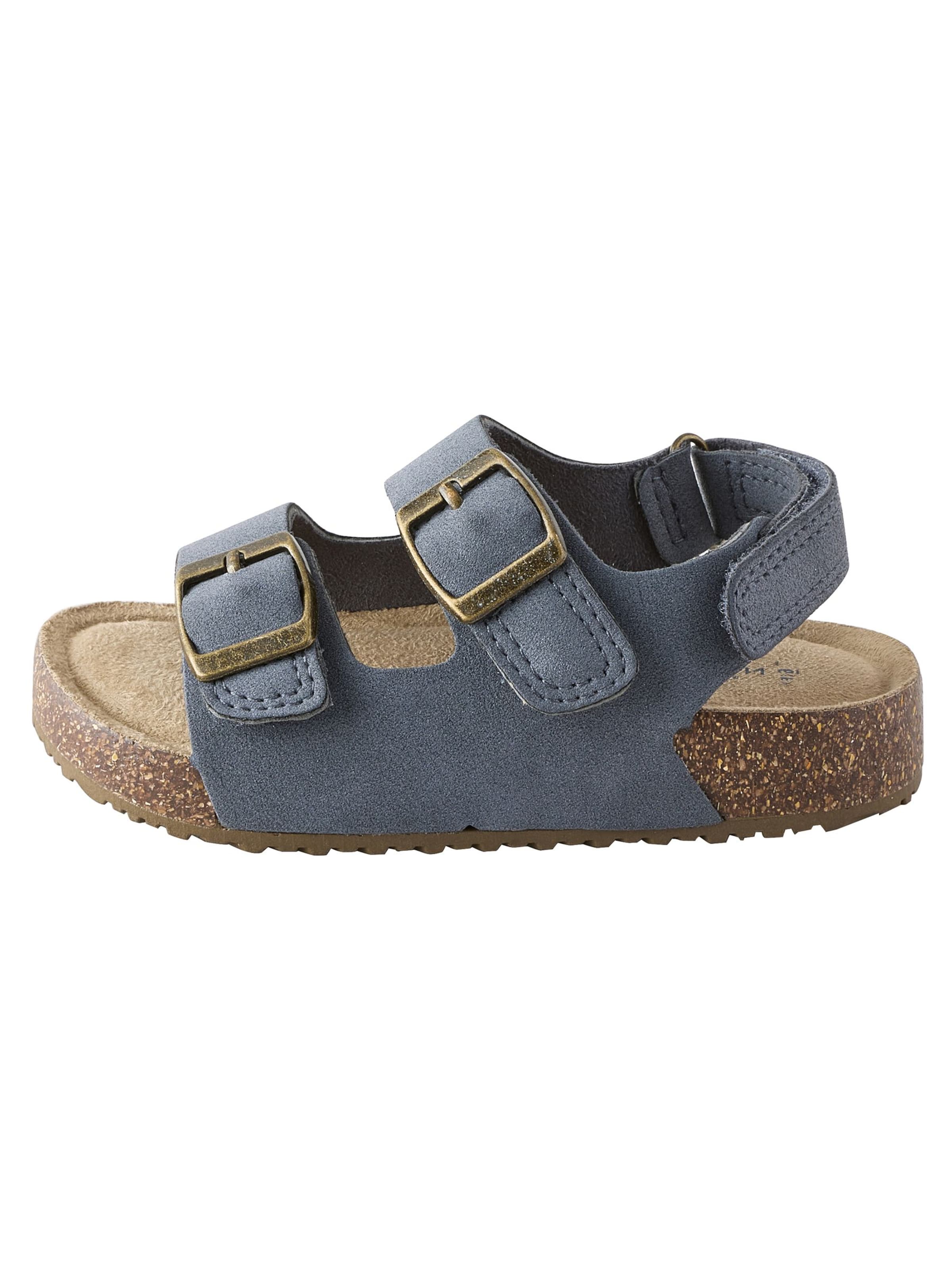 Next - Sapatos abertos em azul: frente