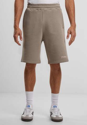 Prohibited Normální Kalhoty '10119' – šedá