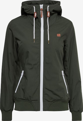 Oxmo Between-Season Jacket 'Tila' in Green: front