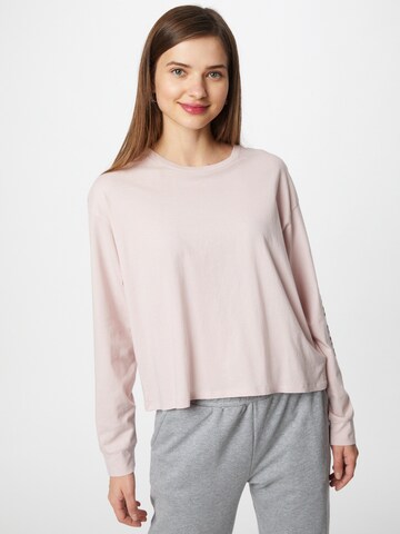 T-shirt American Eagle en rose : devant