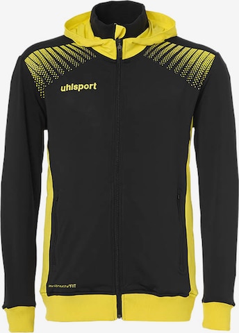 UHLSPORT Sportjacke in Schwarz: Vorderseite