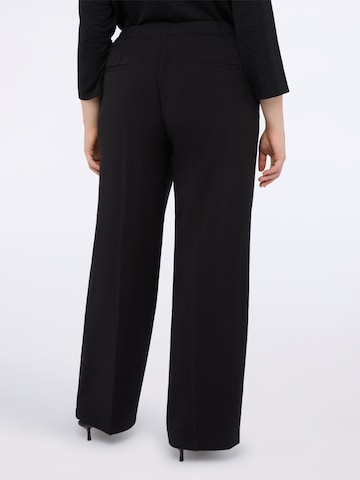 Regular Pantalon Fiorella Rubino en noir