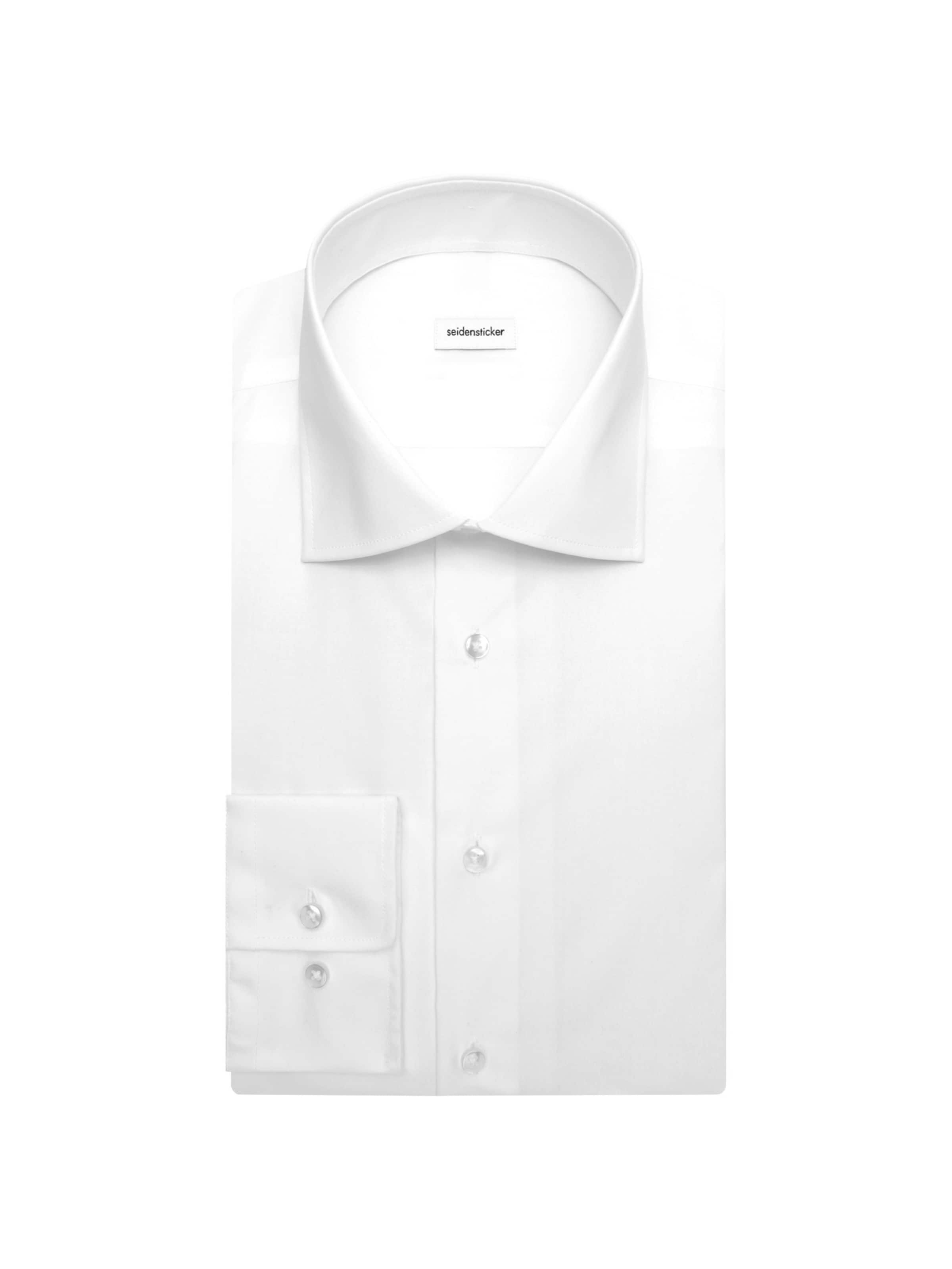 Coupe regular Chemise business SEIDENSTICKER en blanc