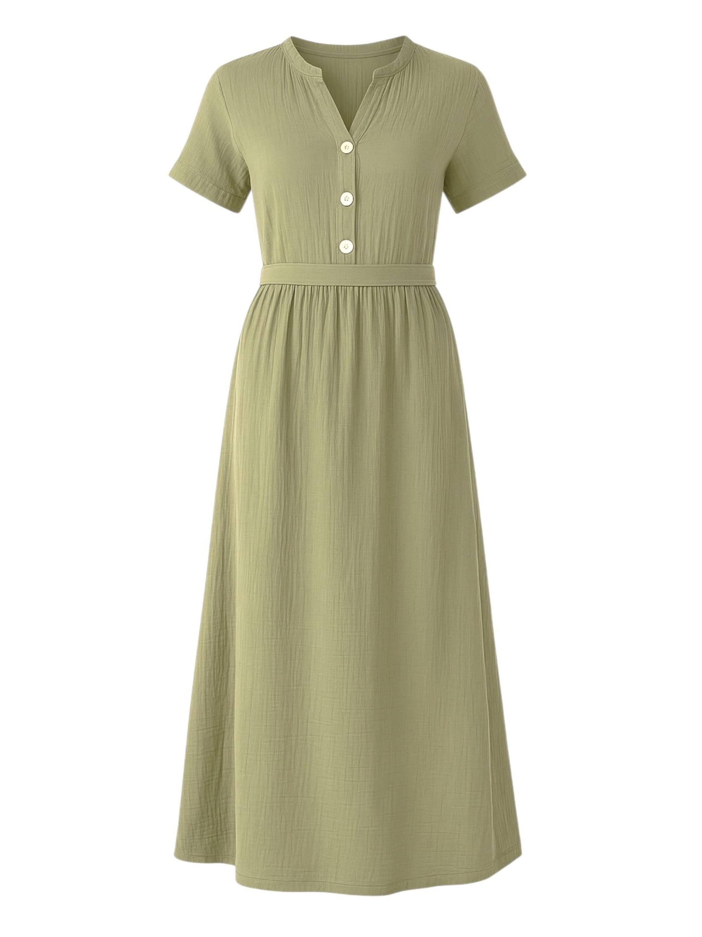 WENOR - Vestido de verano 'MIRA' en verde: frente