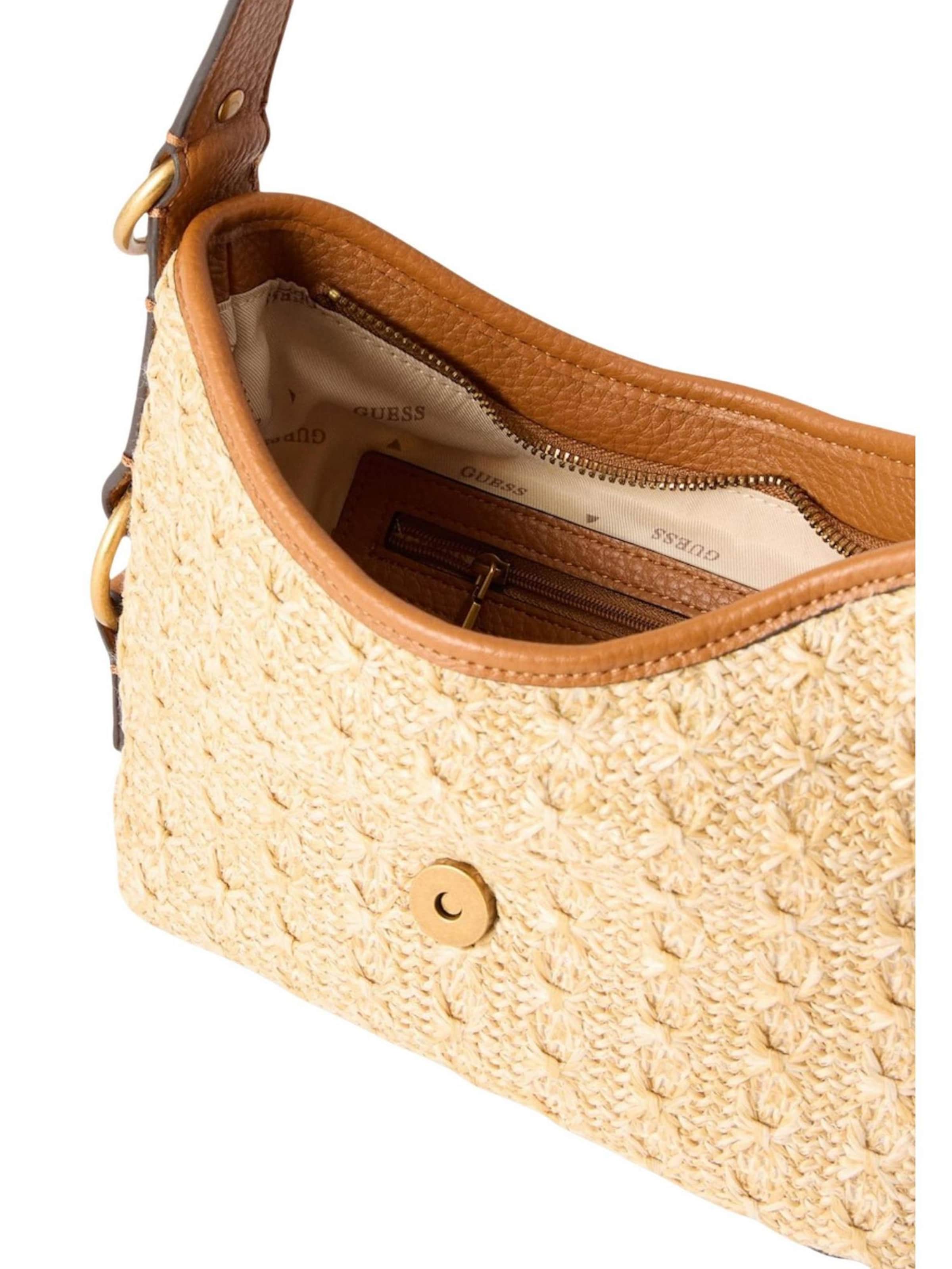 Sac bandoulière 'CAMDEN SHOULDER BAG HWRB93 08180' GUESS en beige