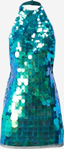 Nasty Gal - Vestido de cocktail 'Mermaid' em verde: frente