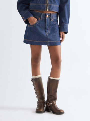 WRANGLER Rok 'Super Wrangler' in Blauw: voorkant