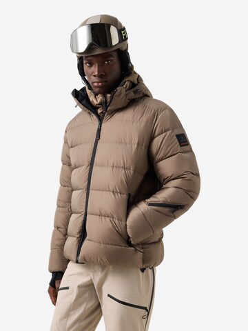 Bogner Fire + Ice Winterjacke 'Luka' in Braun: Vorderseite