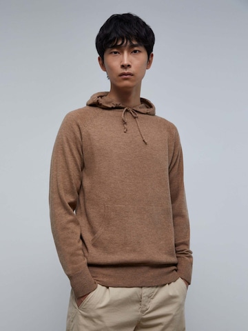 Scalpers Sweatshirt in Brown: front