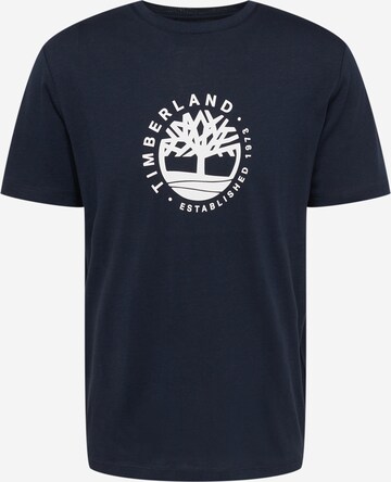 TIMBERLAND Shirt in Blauw: voorkant