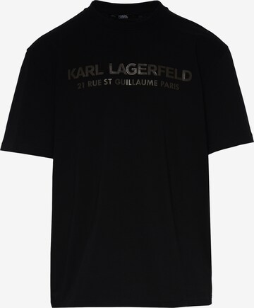 Karl Lagerfeld Shirt in Zwart: voorkant