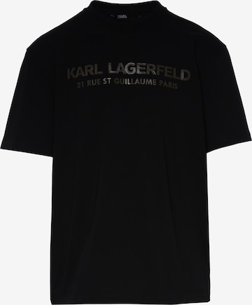 Maglietta di Karl Lagerfeld in nero: frontale