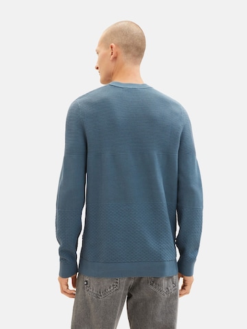 TOM TAILOR Sweater in Blue