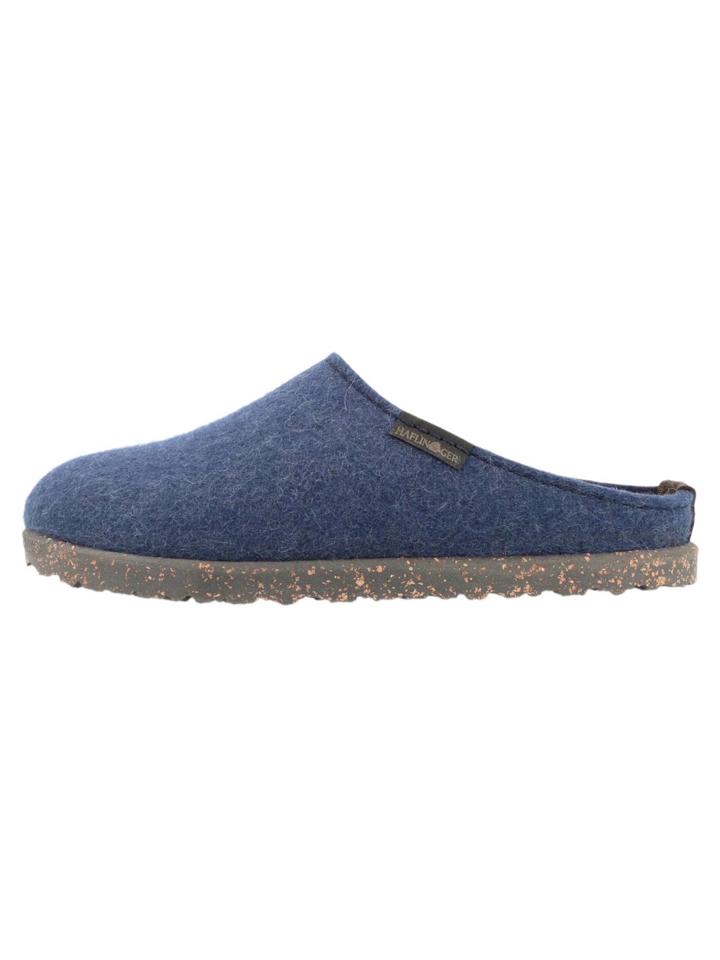 HAFLINGER Clogs 'Manhattan' in Blauw: voorkant