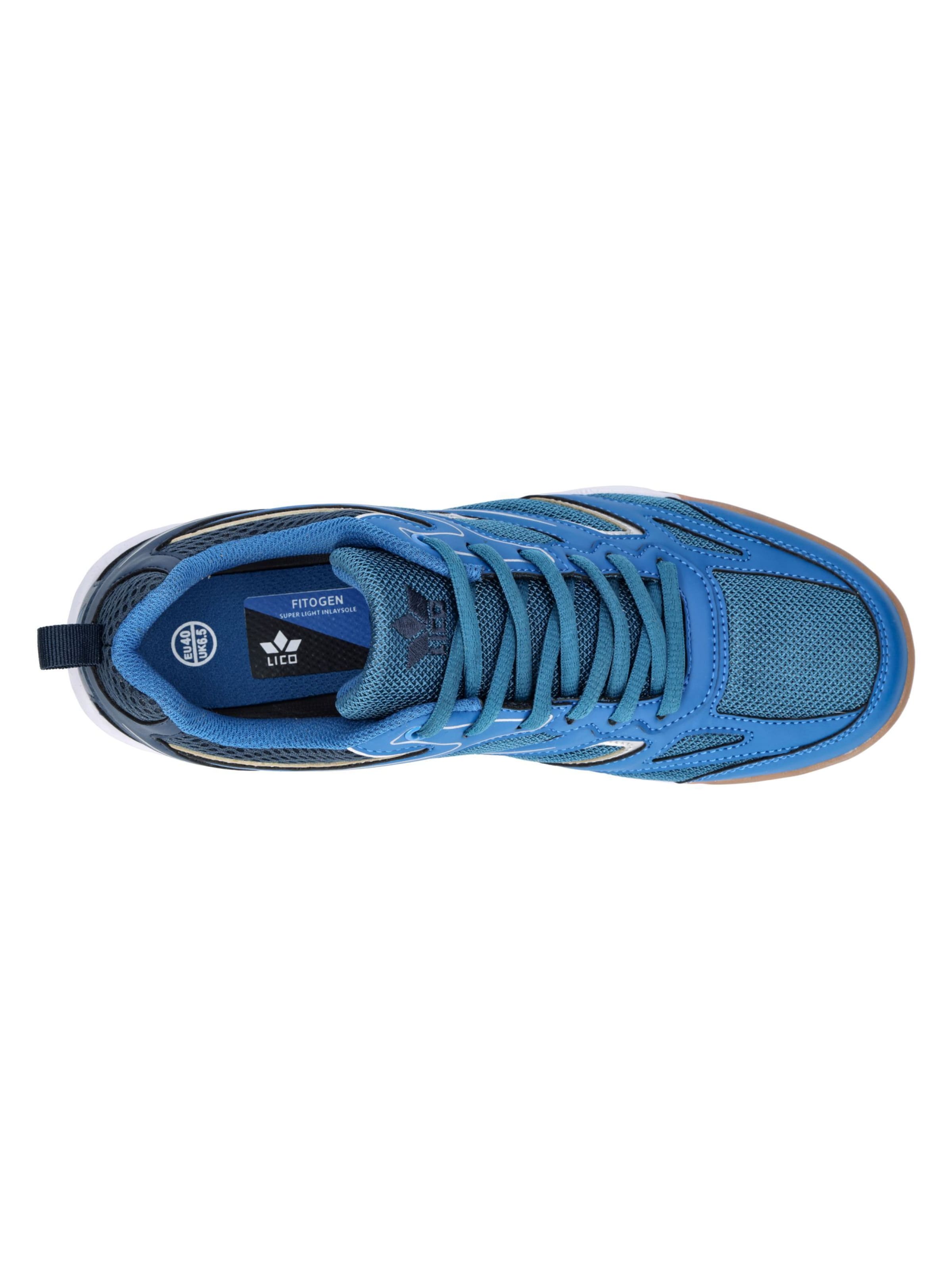 LICO Athletic lace-up shoe ' Airsoft Indoor ' in Blue