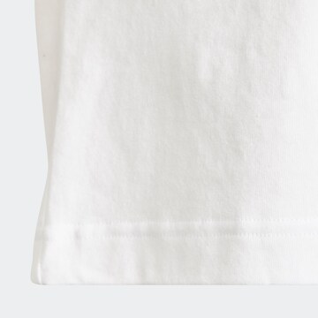 T-Shirt fonctionnel 'Organic  Future Icons 3-Stripes Loose' ADIDAS SPORTSWEAR en blanc