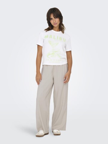 Loosefit Pantaloni 'ONLAris' di ONLY in beige