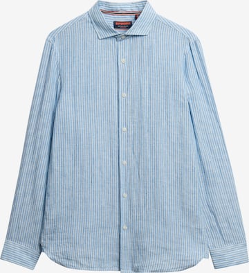 Superdry Overhemd 'Vacation' in Blauw: voorkant
