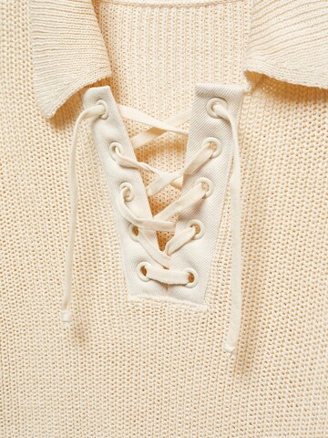 Pull-over 'Sauvage' MANGO en beige