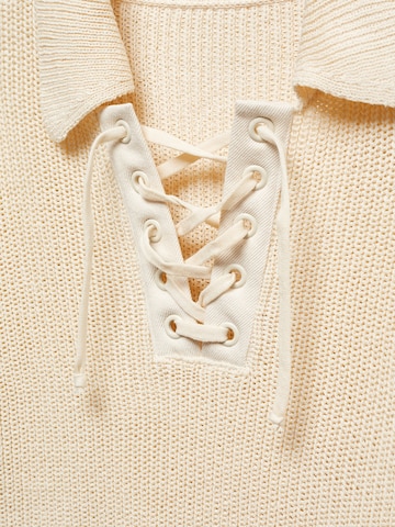 MANGO Pullover 'Sauvage' i beige