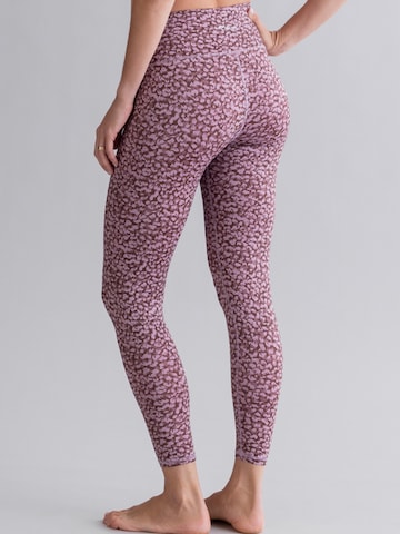 Skinny Leggings 'Cropped' Hey Honey en rose