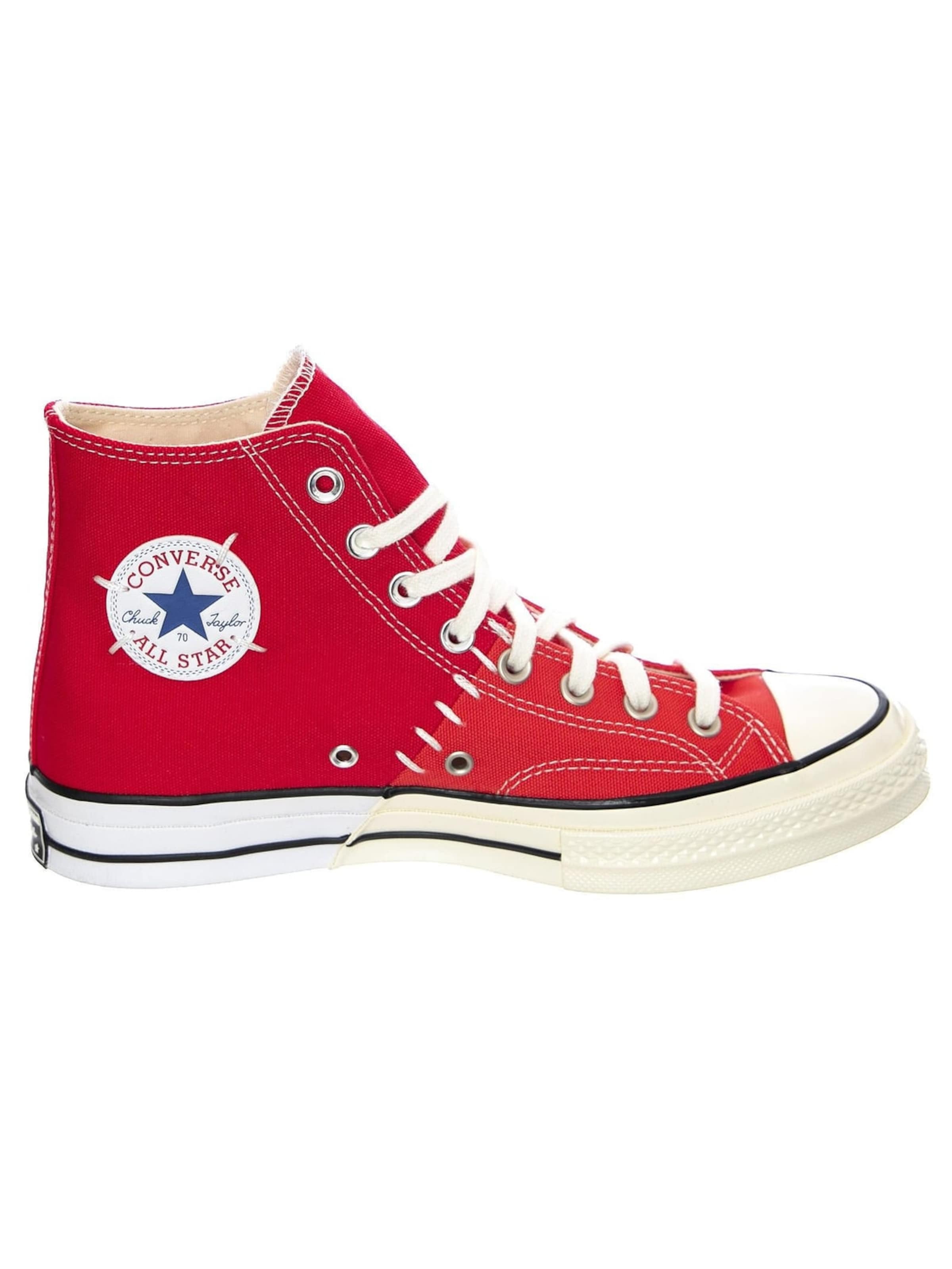 Sneaker alta 'Chuck 70 Reconstructed Canvas Hi Sneakers' di CONVERSE in rosso