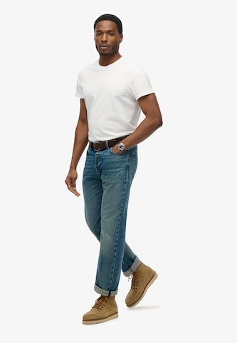 Superdry Regular Jeans 'The Merchant Store' in Blauw