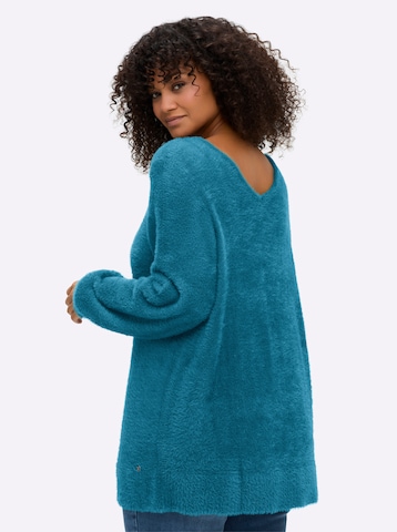 SHEEGO Neuletakki värissä vihreä