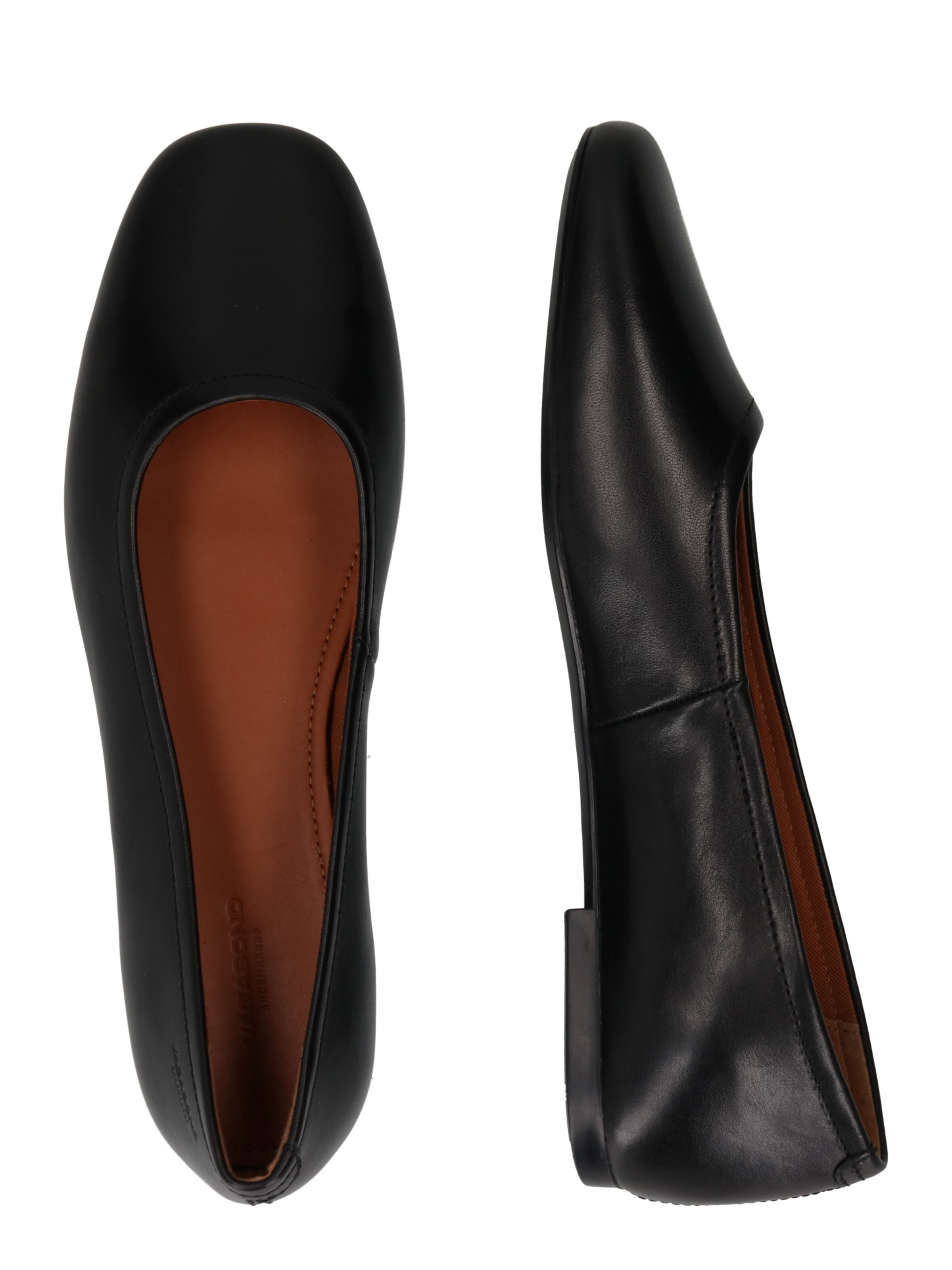 Balerini 'JOLIN' de la VAGABOND SHOEMAKERS pe negru