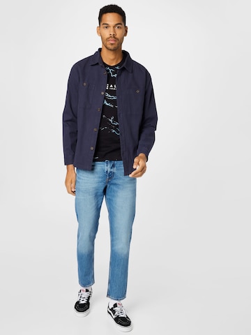 JACK & JONES Normální Džíny 'Chris Original CJ 815' – modrá