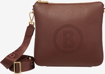 BOGNER Schultertasche 'Sulden Hedwig' in Braun: Vorderseite
