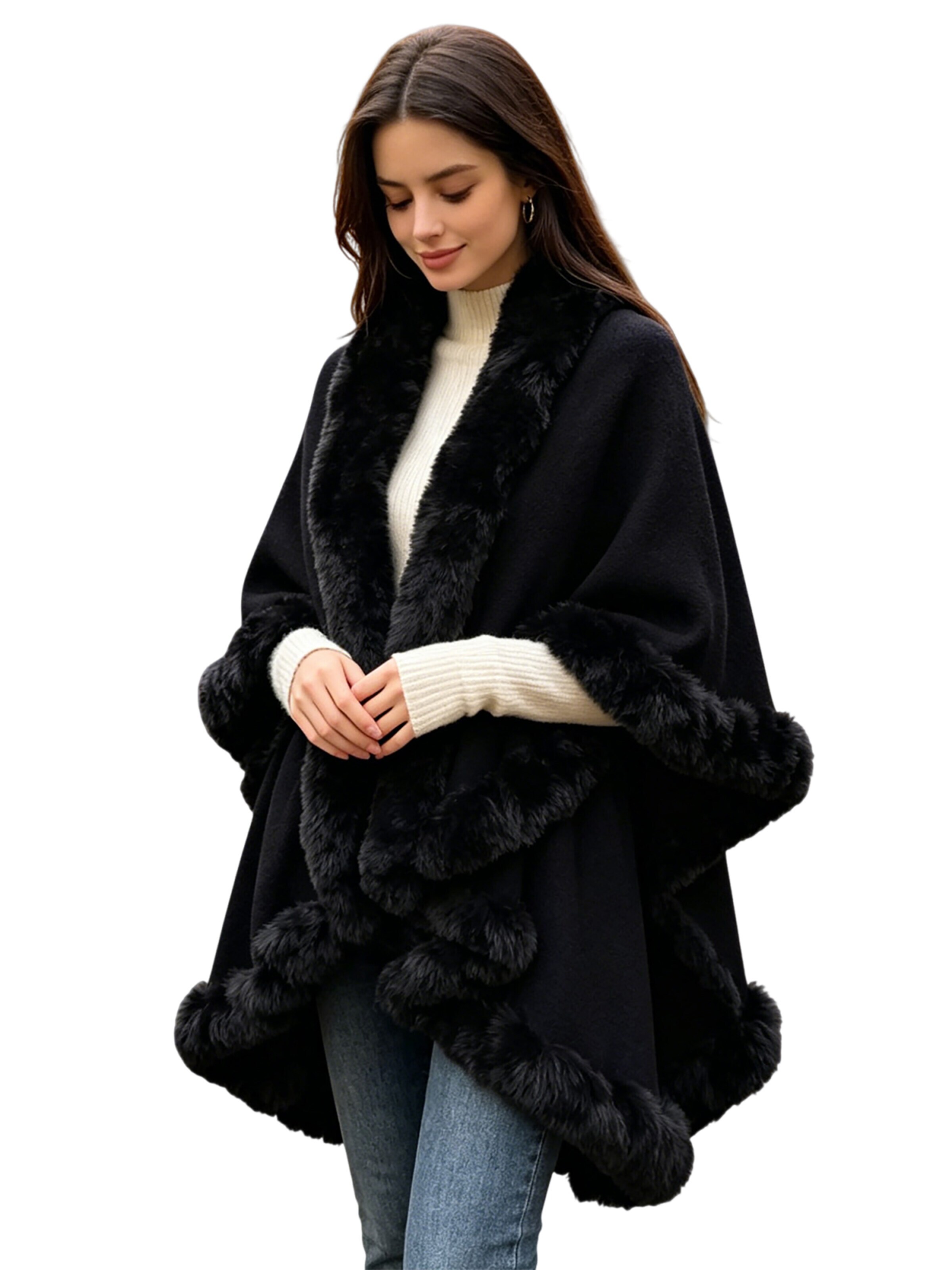 Magicshe Cape‌‌‌‌‌‌‌‌‌‌ in Schwarz
