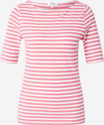 T-shirt s.Oliver en rose : devant