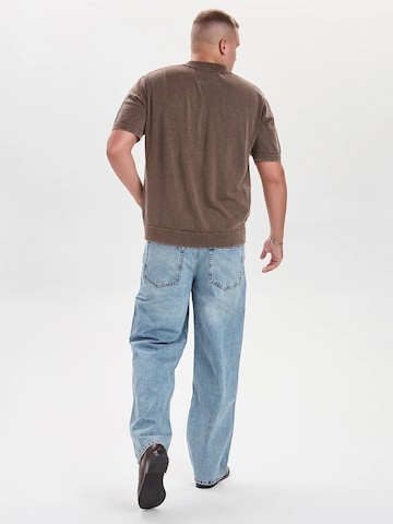 Dxnmxrk - Loosefit Vaquero 'DXHector Relaxed Fit Jeans Blue' en azul