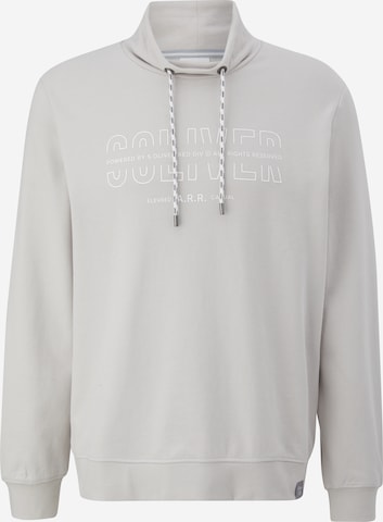 s.OliverSweater majica - siva boja: prednji dio