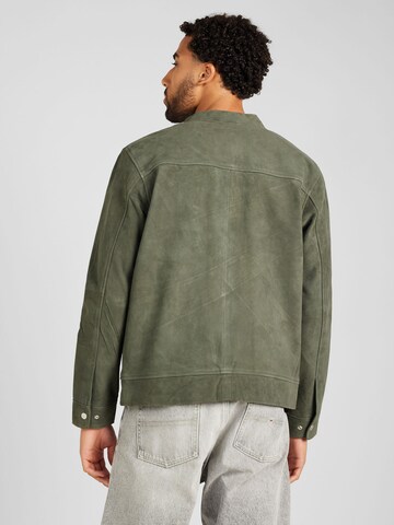 SELECTED HOMME Between-season jacket 'MIKE' in Green