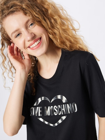 Love Moschino Shirt in Zwart