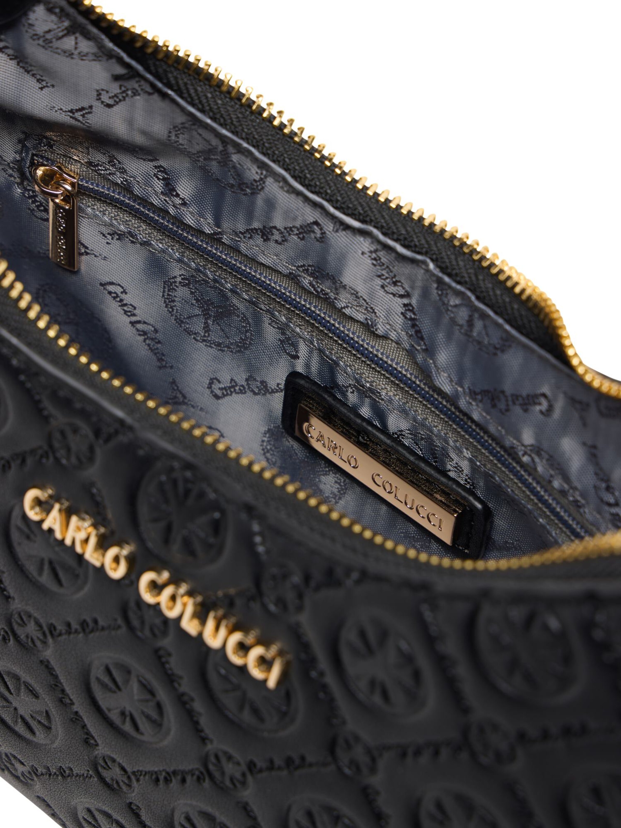 Carlo Colucci Schoudertas 'Erbisti' in Zwart