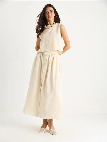 Bianco Lucci Broekpak in Beige