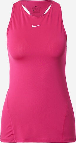 NIKE Sportovní top – pink: přední strana