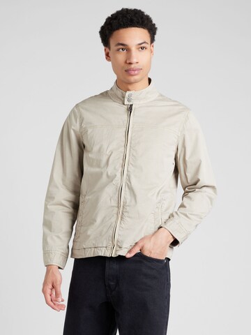 Superdry Between-season jacket 'Harrington' in Grey: front